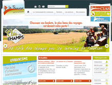 Tablet Screenshot of cc-tenareze.fr